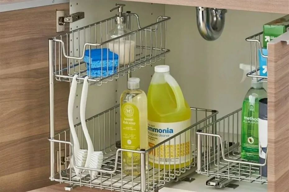 Lavuaarin alla ei tarvitse olla kaaosta – upeat ratkaisut tuovat tilaa, järjestystä ja iloa keittiöön koko perheelle